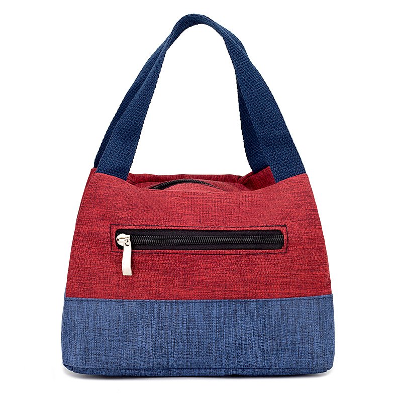 Waterproof Oxford lunch box bag to make-up 2023 Korean