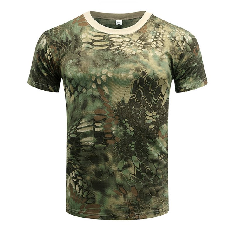 SP23-3038 Summer quick dry sports T-shirt Outdoor physical training clothing tactical t-shirt