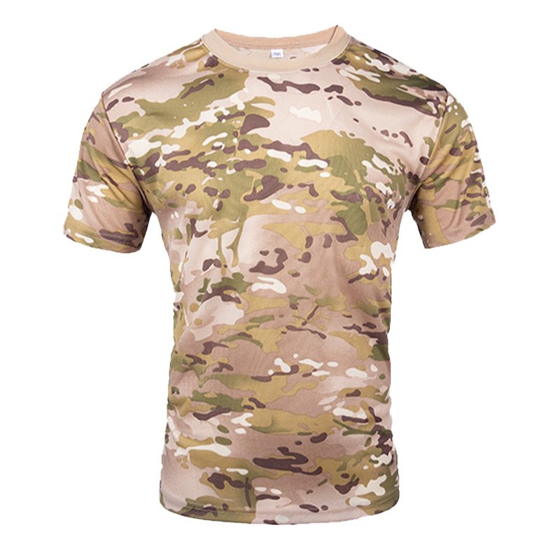SP23-3038 Summer quick dry sports T-shirt Outdoor physical training clothing tactical t-shirt