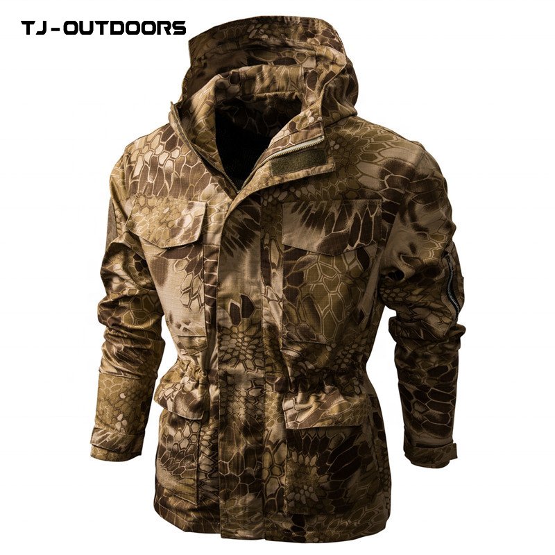 Outdoor Men's Autumn And Winter Fleece Warm Suit Warm Keeping Suit Hunting Clothes Tactical Soft Shell Uniform