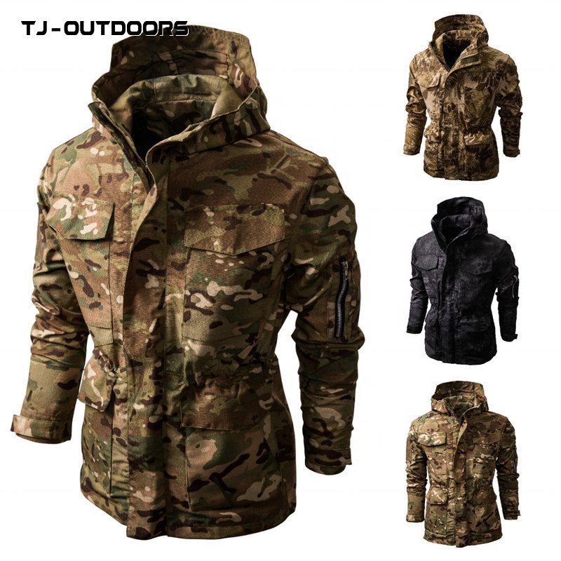 Outdoor Men's Autumn And Winter Fleece Warm Suit Warm Keeping Suit Hunting Clothes Tactical Soft Shell Uniform