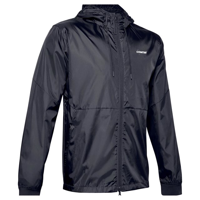 Custom Men's Jacket Black Color Rain Jacket Water-repellent Wind Breaker Jacket For Male