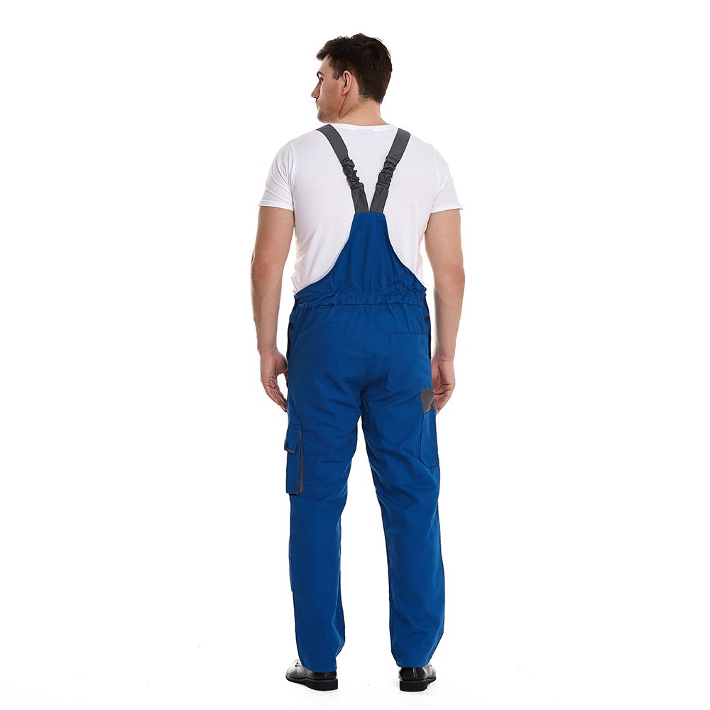 Waterproof Fishing Bib Rain Pants Heavy Weight Multi Pockets Bib Overall For Outdoor Work Hunting