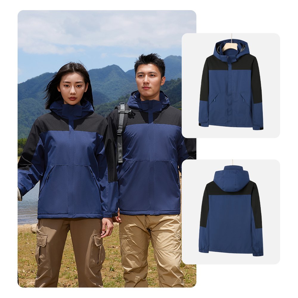 Hot Selling Breathable Windbreaker Jacket Custom Hooded Long Sleeve Waterproof Thick Warm Winter Protective Windbreaker Jacket