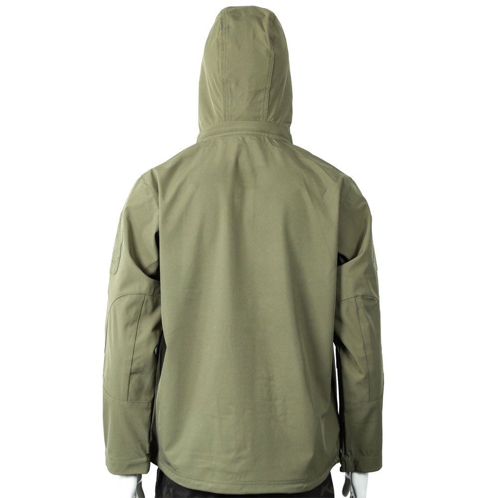 OEM Custom Outdoor Men's Waterproof Windproof breathable 4 Way Stretch Hardshell 3L Windbreaker Tactical Jacket