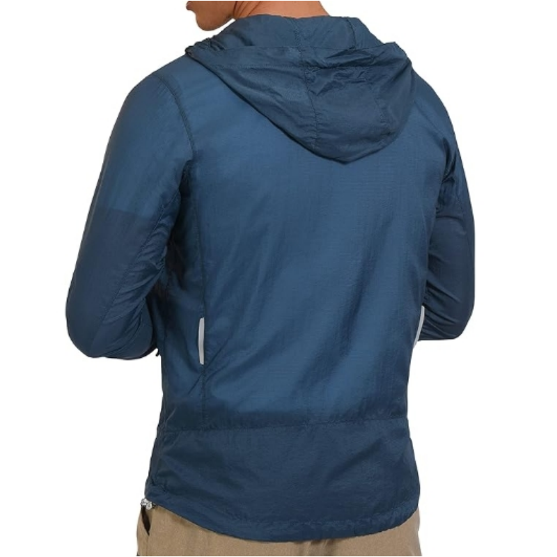 Outdoor Over Size Windbreaker Jacket For Men Fashionable Simple Style Waterproof Winter Hiking Lightweight Windproof Jacket