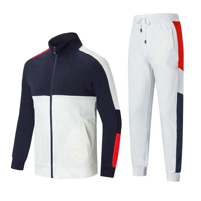 High quality full zip men training&jogging wear custom logo track suit for men sets gym tracksuit for men