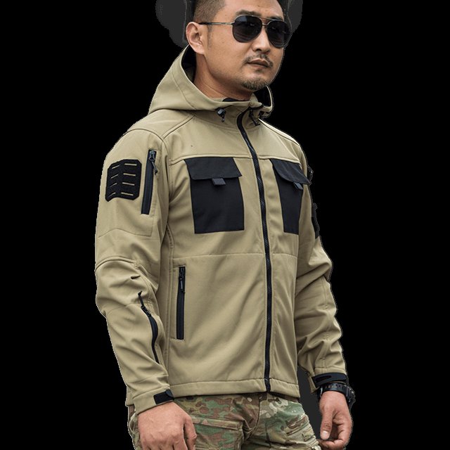 sarchon Wholesale Two-piece Suit Mens Waterproof Windbreaker Hoodie Hiking Camping Mountain Outdoor Jacket