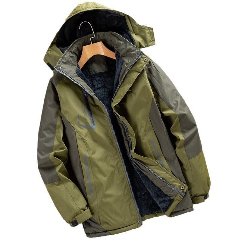 Unisex Winter Outdoor Hiking Jacket Waterproof Windproof Padded for Cold Weather Suitable for Outdoor and Workwear