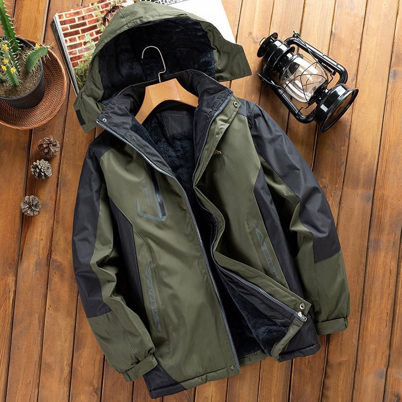 Unisex Winter Outdoor Hiking Jacket Waterproof Windproof Padded for Cold Weather Suitable for Outdoor and Workwear