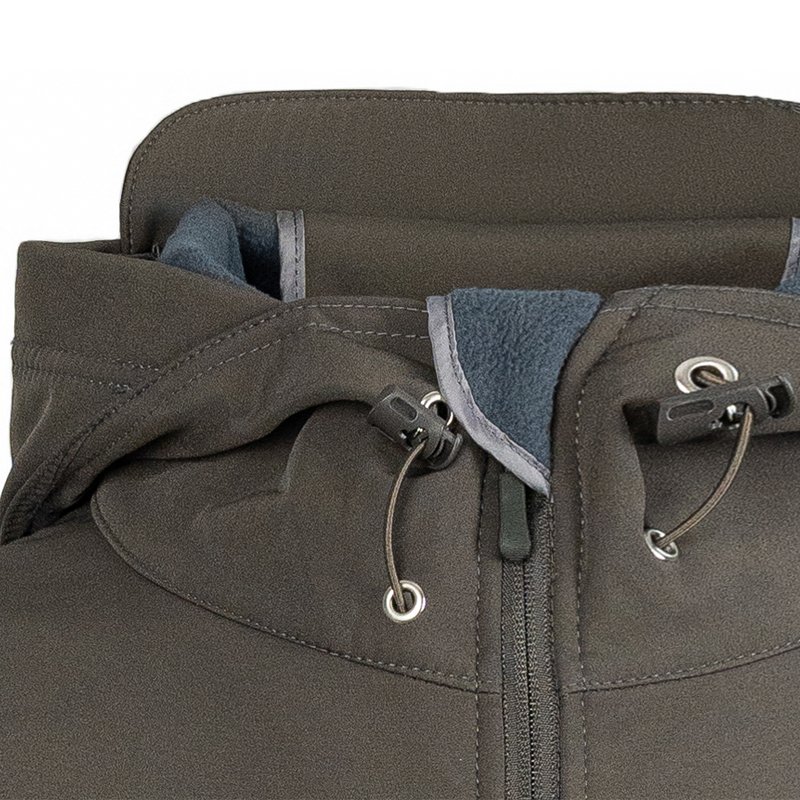 Men's Outdoor Tactical Jacket Water Resistant Softshell Jacket with Fleece Lining Hiking Winter Jacket Windbreaker