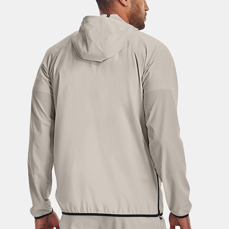 Wholesale Breathable Streetwear Zipper Blank Custom Plain Polyester Waterproof Street Style Outdoor Hiking Oversized Jacket