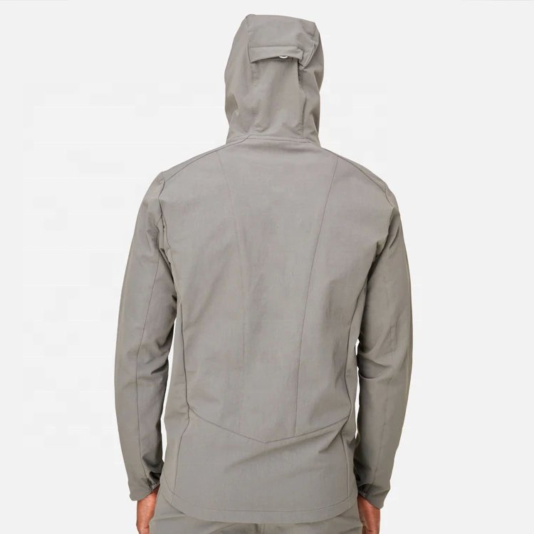 Custom Men Waterproof Outdoor Hiking Jacket Breathable Mountain Climbing Windproof Rain Jacket with Hood Windbreaker