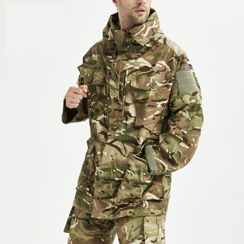 Brirtish MTP Field Jacket Breathable and Windproof Combat Smoke tactical Jacket