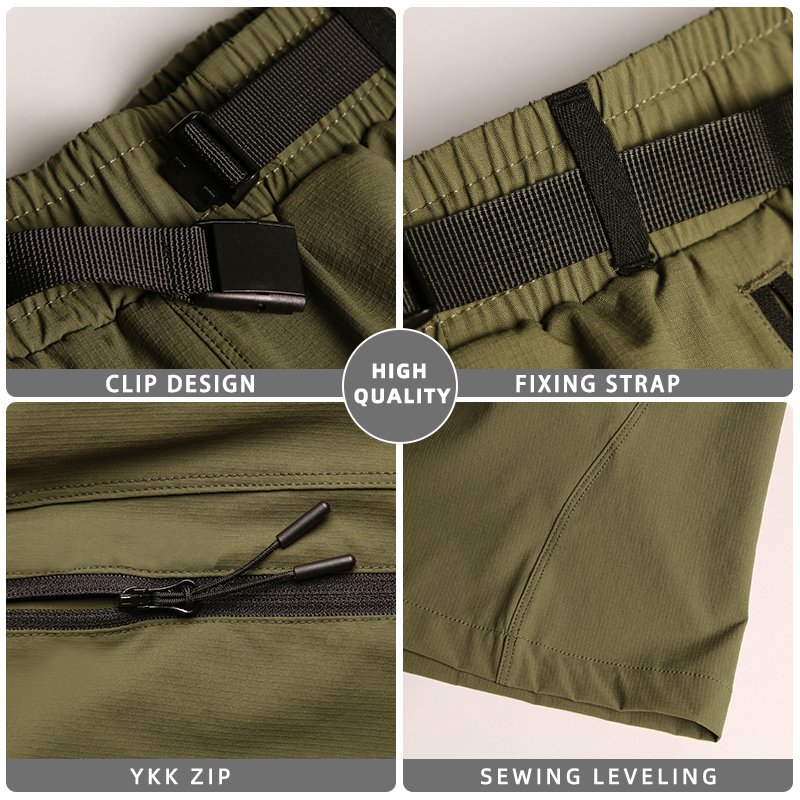 Mens Lightweight Hiking Cargo Pants Waterproof Quick Dry Travel Fishing Climbing Work Outdoor Pants
