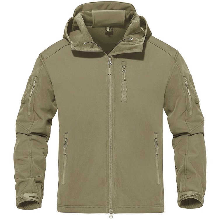 Custom Clothing Manufacturer Men's Outdoor Softshell Jacket Waterproof,Breathable Camping Hunting Fleece Jacket & Coats