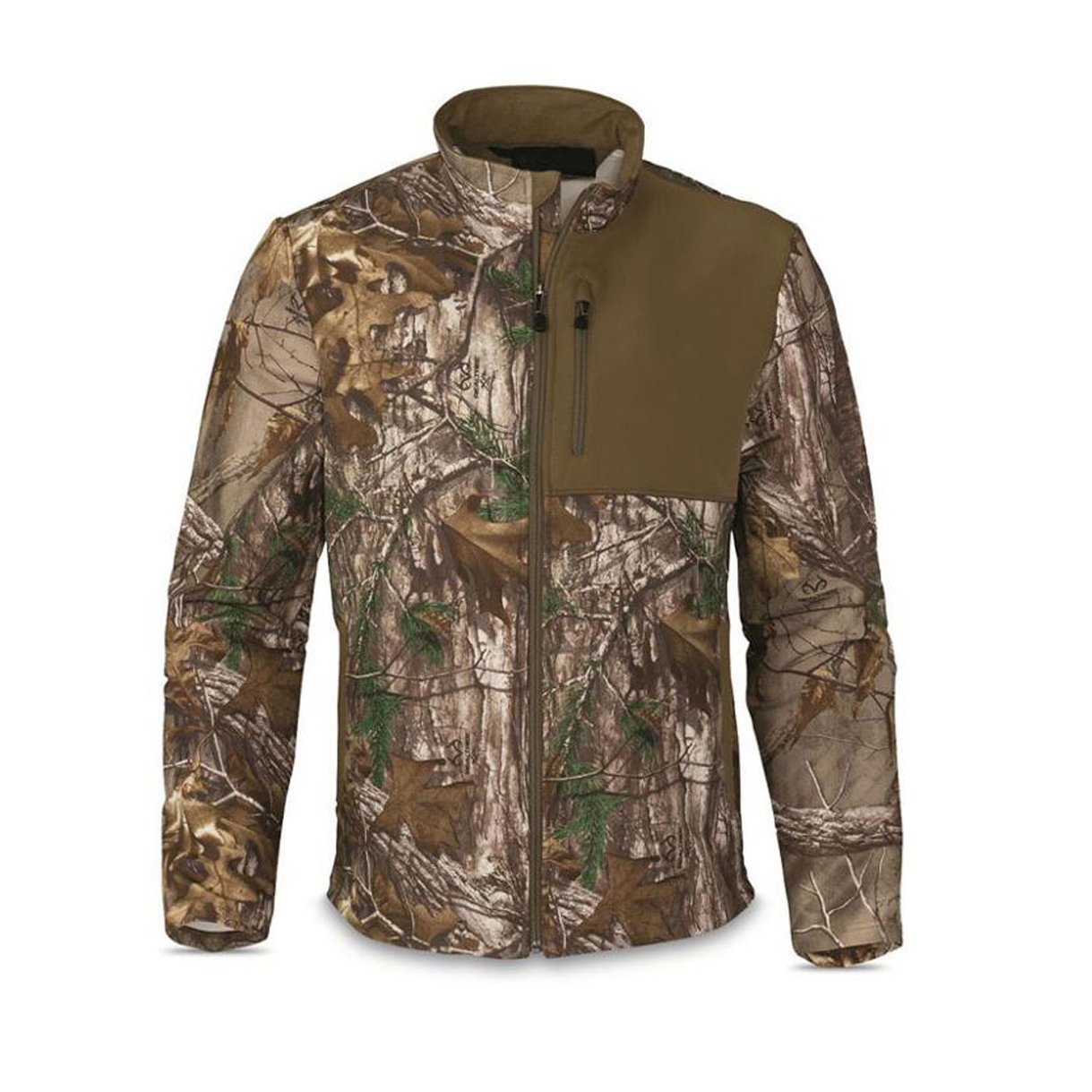 Hunting Jacket For Men Camouflage Style Shooting Jacket In Softshell Hunting Wear Jackets