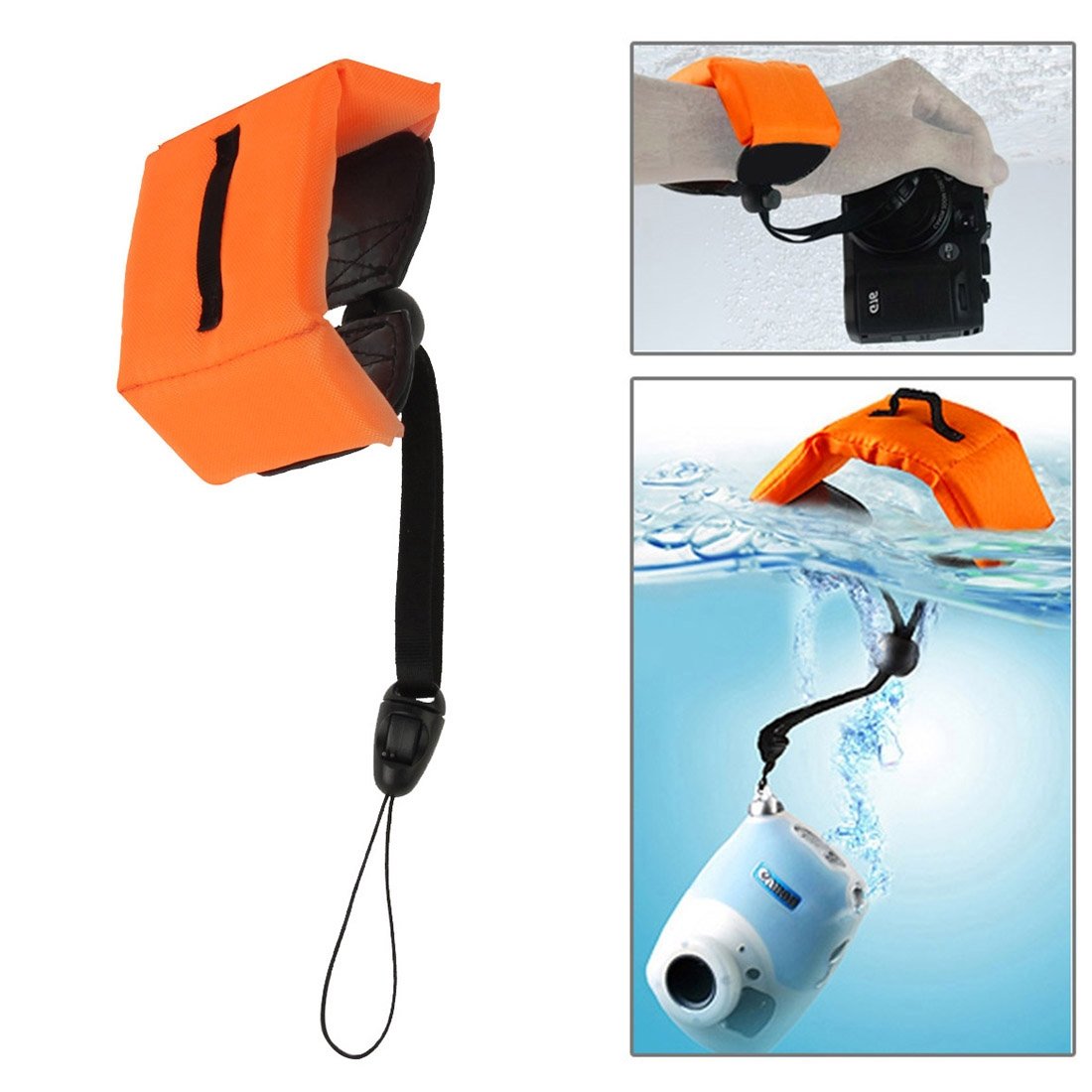 diving floating wristbands are used for gopro camera floating bracelets