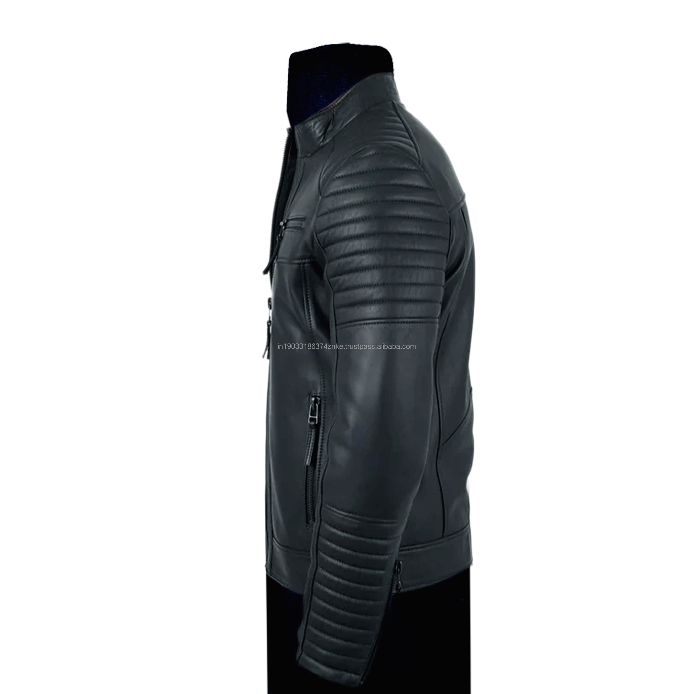 Original Men's Sheep Leather Jacket For Winter Season