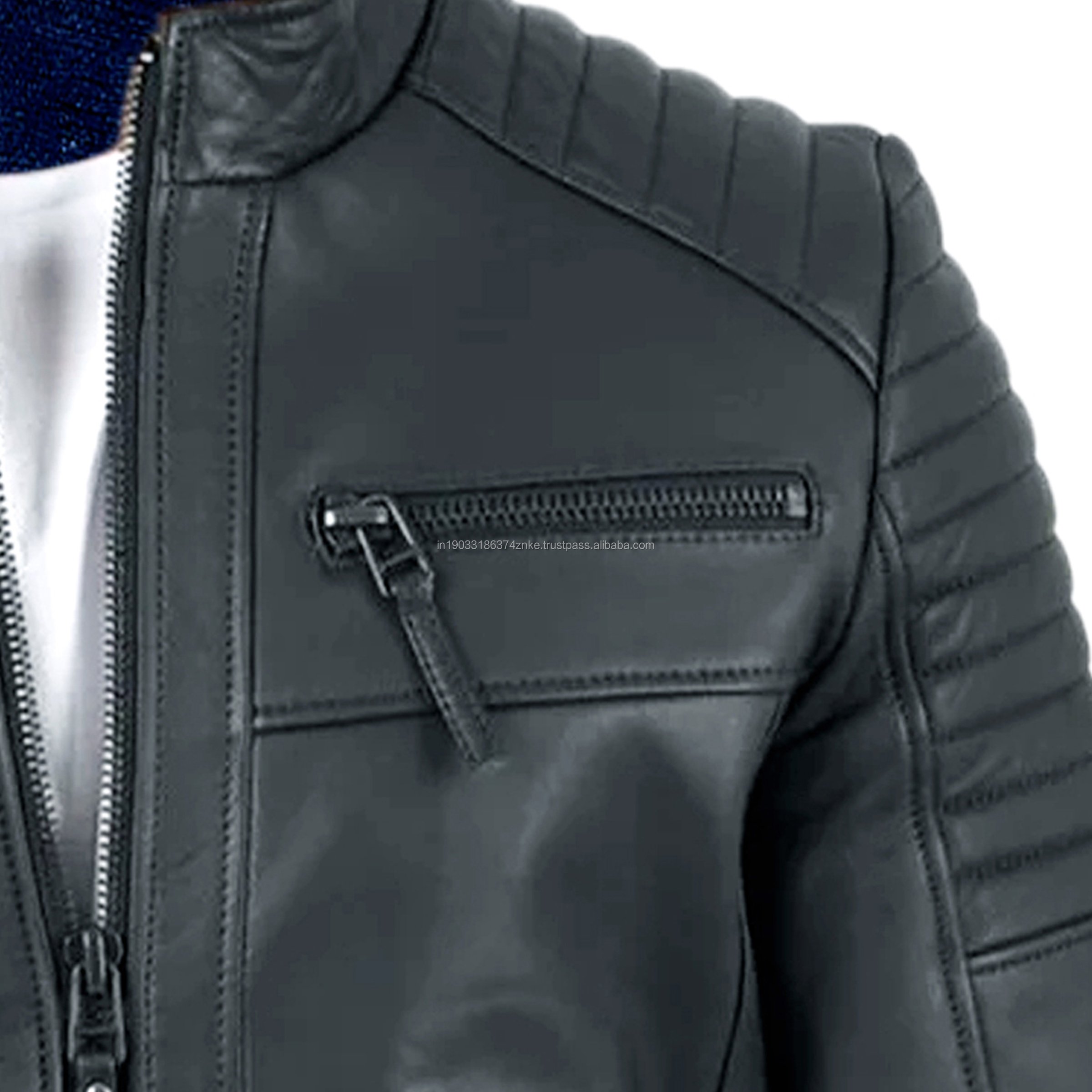 Original Men's Sheep Leather Jacket For Winter Season