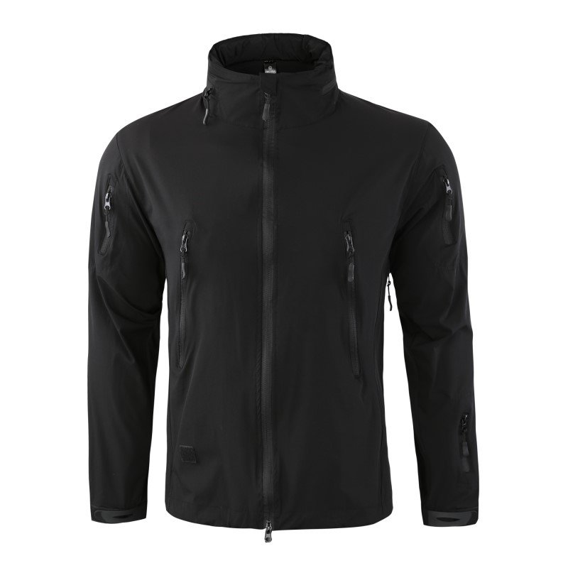 ESDY outdoor jacket summer single layer thin tactical men's jacket hiking camping soft shell scorpion