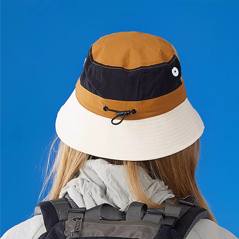 Custom Adjustable Quick Dry Lightweight Bucket Hats Unisex Summer Outdoor UV Protection Wide Brim Packable Hiking Fishing Cap