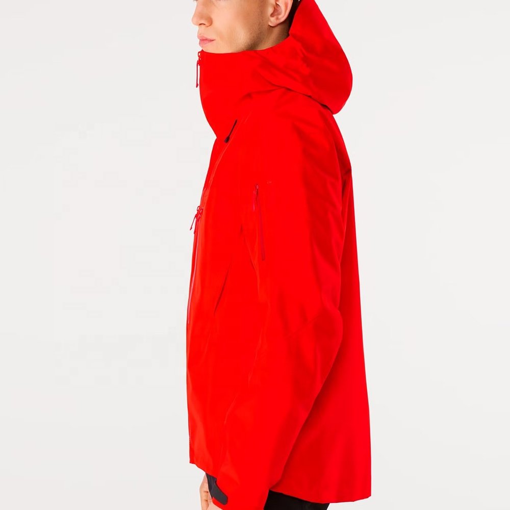 OEM Snow Men's Waterproof Winter jacket Hood Replacement Outdoor Ski Jacket for Men/ski jacket