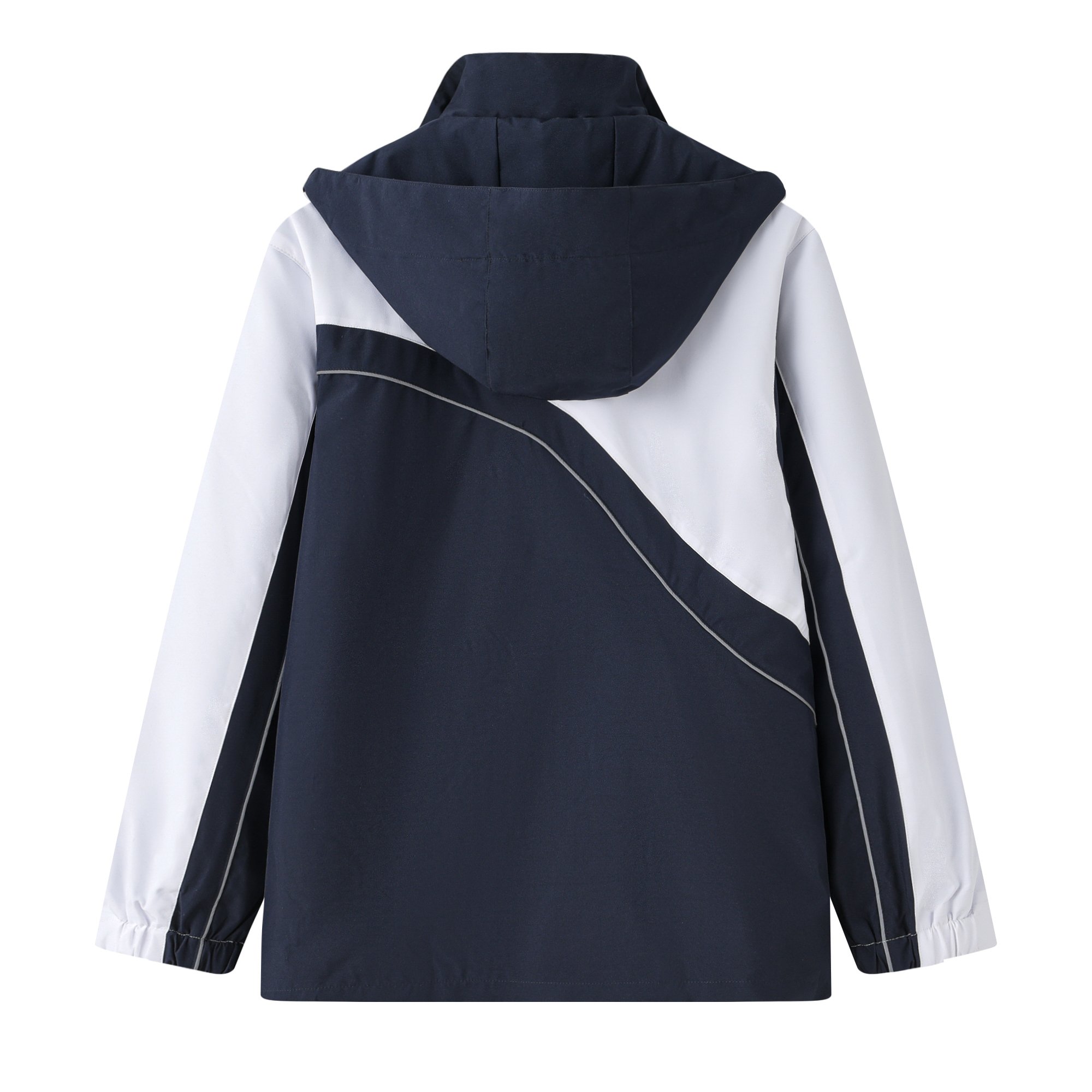 OEM 2-in-1 Waterproof Winter Jacket for Outdoor Sports and Hunting Windbreaker with Stand Collar Multi-Pockets Zipper Closure