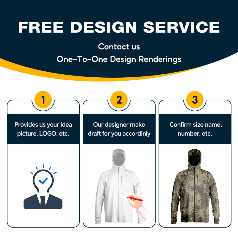 OEM High Quality Customized Camouflage Tactical Hiking Uniform Hunting Long Sleeve Hooded Hunting Jacket