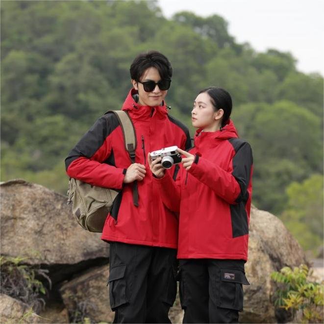 men's outdoor hiking work pullover jacket windbreaker custom logo waterproof jacket men's winter jacket for men 2024