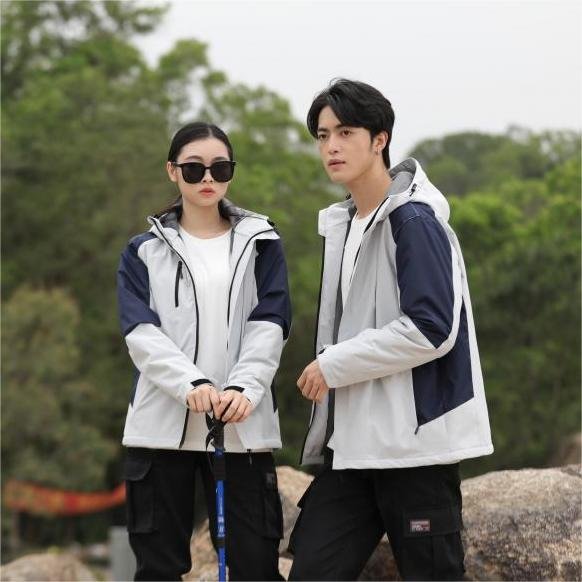 men's outdoor hiking work pullover jacket windbreaker custom logo waterproof jacket men's winter jacket for men 2024