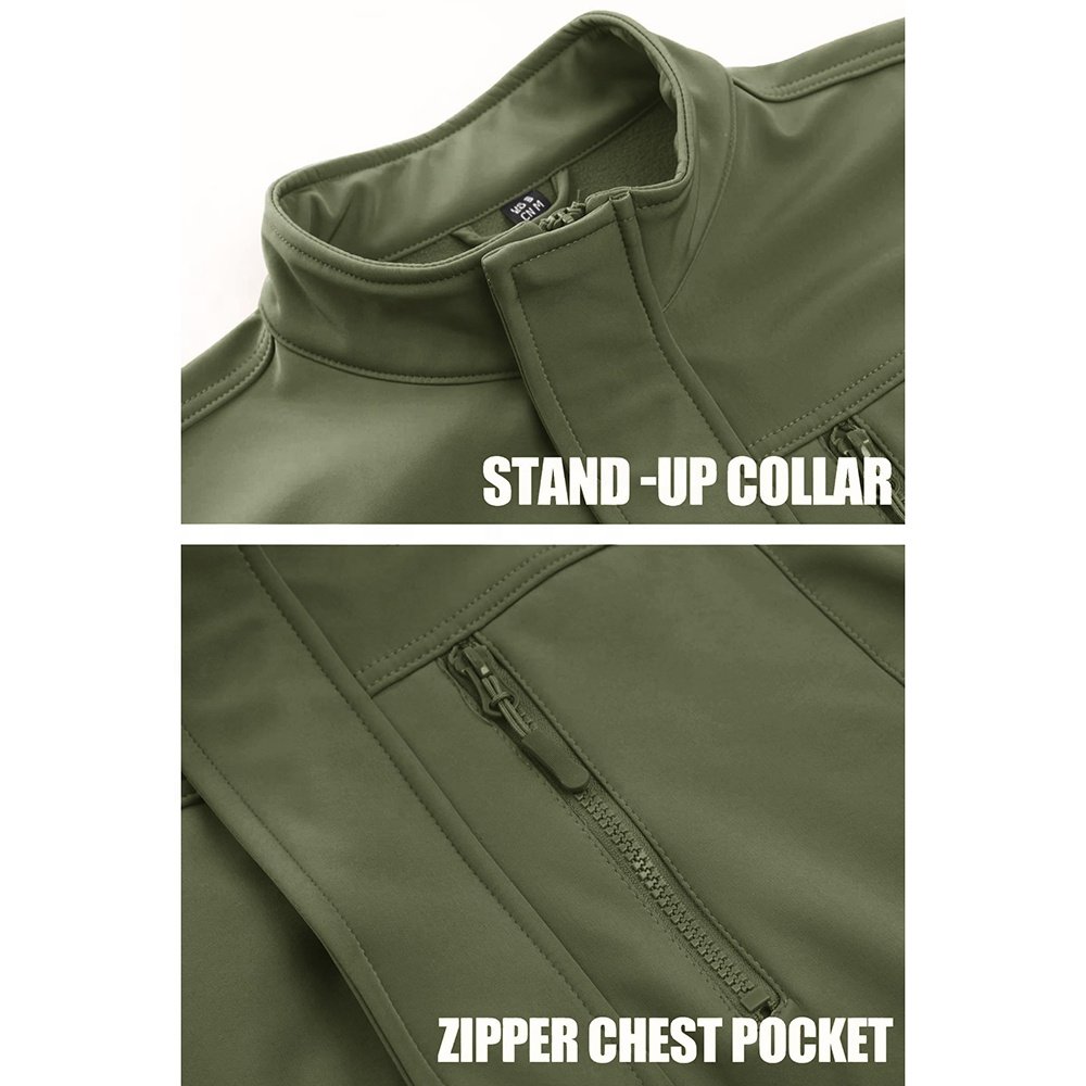 Customizable Men'S Windbreaker Coat Jackets Outdoor Hiking Quick Dry Waterproof Plain Rain Jacket softshell