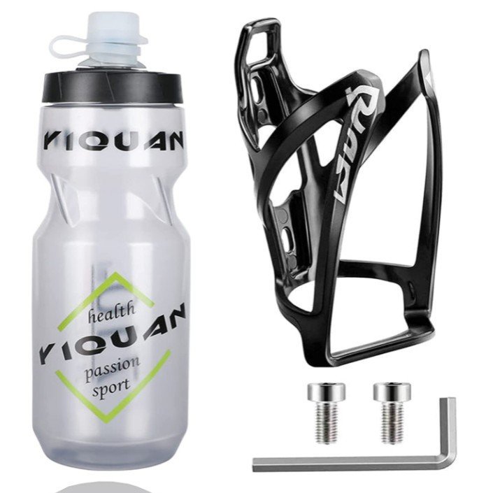 Application of jiant bicycle canteens for sports and mountain road vehicles with water cup racks and cycling equipment accessories