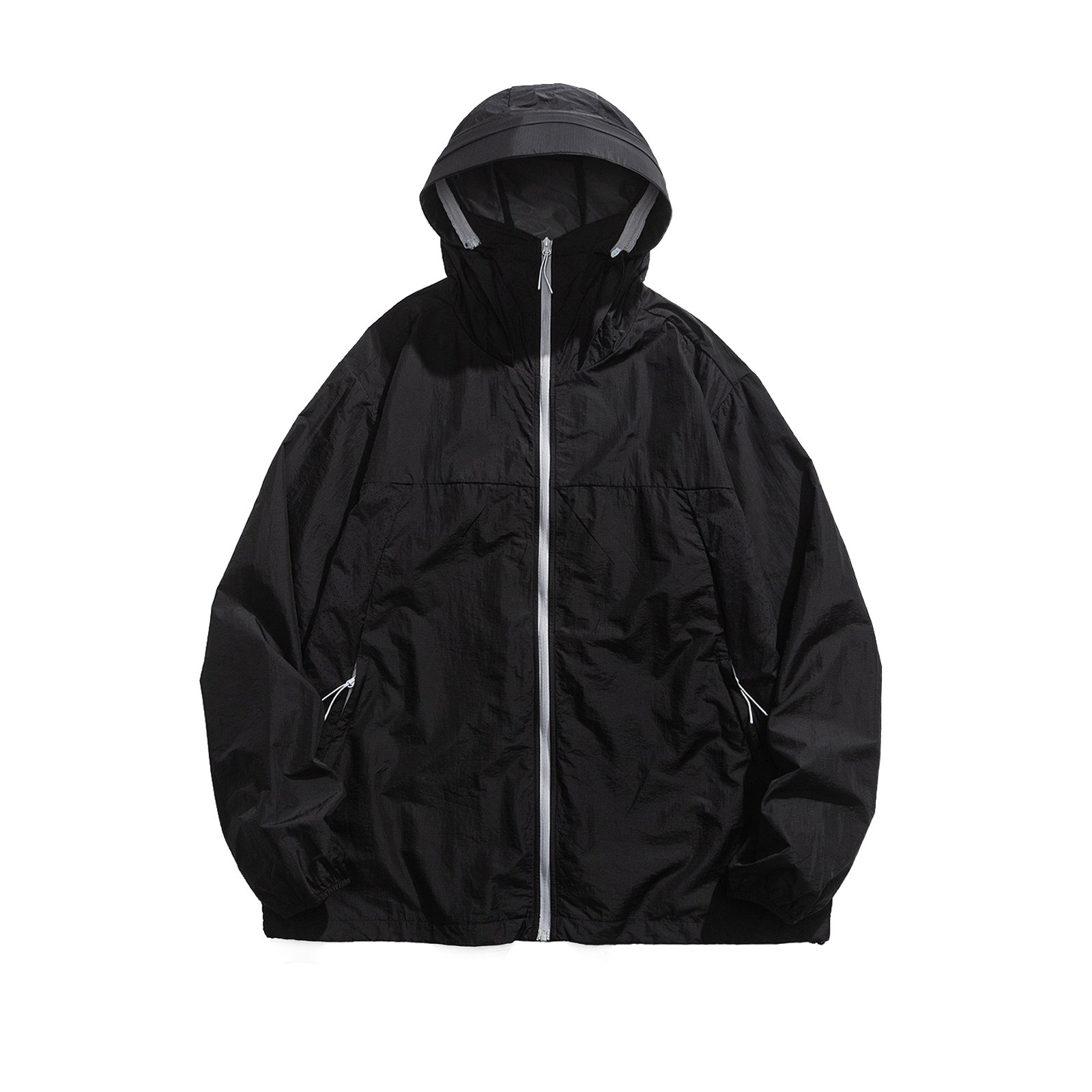 designer yoga hiking coaches Thin zip up wind breaker outdoor casual sports windbreaker jacket for men hombre
