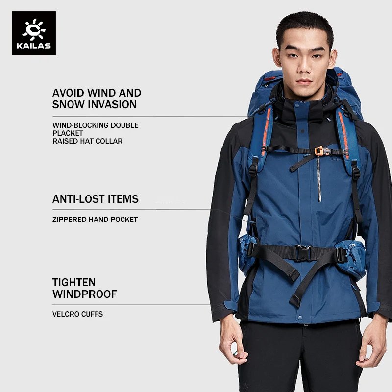 Windproof Outdoor Hiking Clothing Casual Varsity Jacket Printed Hooded Hiking Jacket KG110383