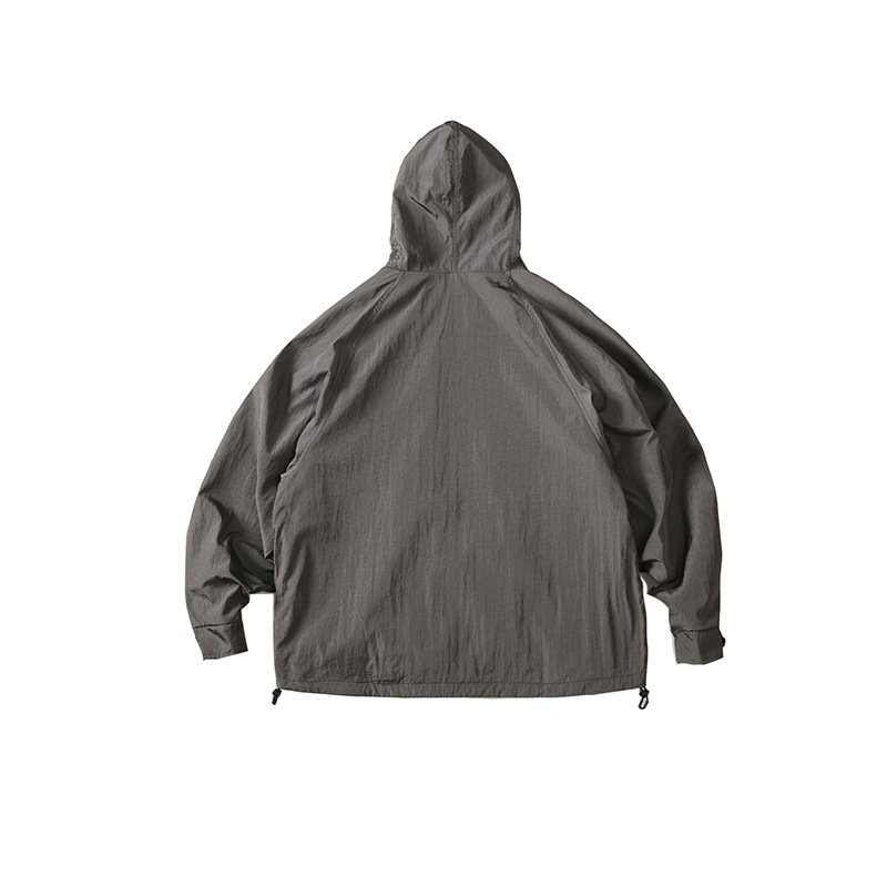 double layer jacket Men's Hiking Breathable Windproof With Hooded Customized Waterproof Lightweight men Windbreaker jacket
