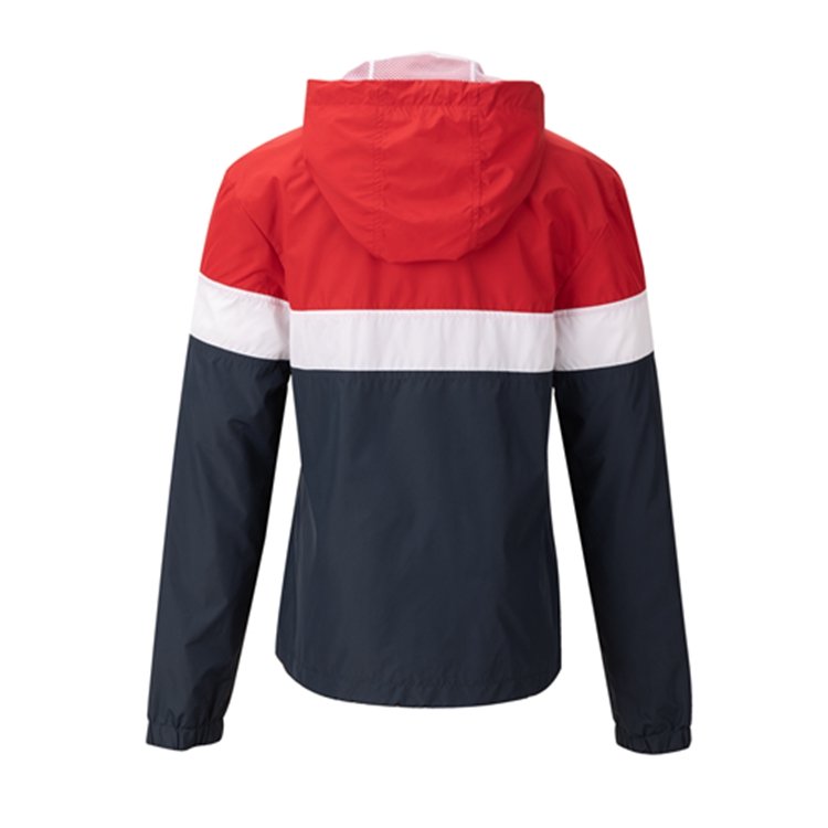 Ladies Outdoor hiking sportswear casual multicolor hooded women waterproof hiking jacket