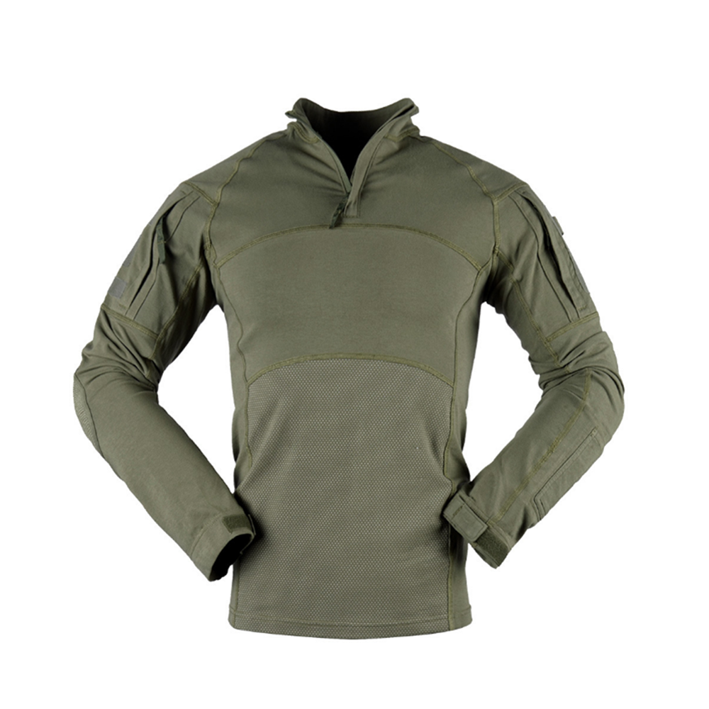 Outdoor Tactical Men Clothing Long Sleeve Clothes Camouflage Hiking Camping Fishing Training Suit Shirt