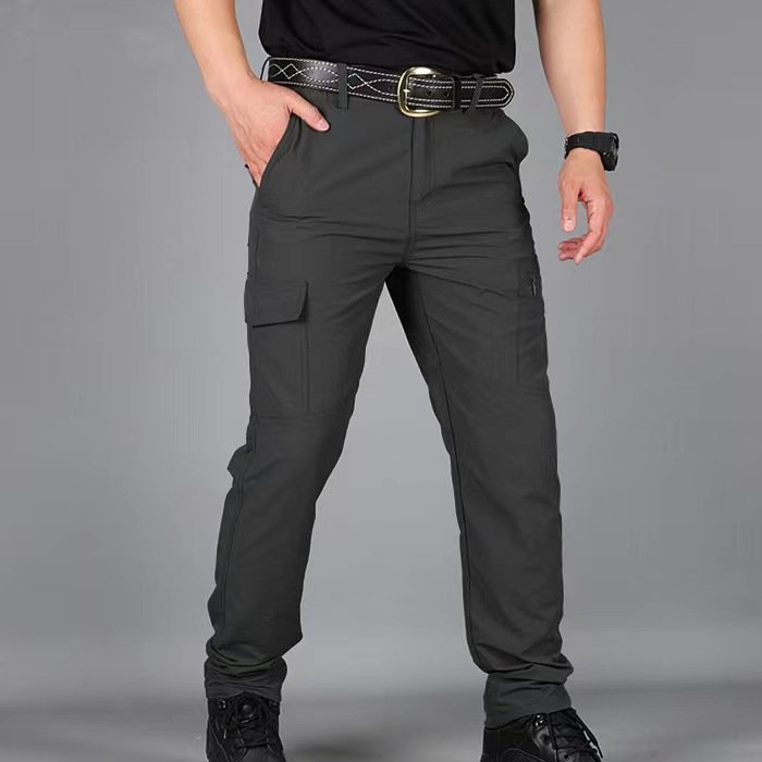 C1 2024 New Design Oem Men's Tactical Water Repellent Cargo Pants Lightweight Hiking Multi Functional Pockets Work Pants Trouser