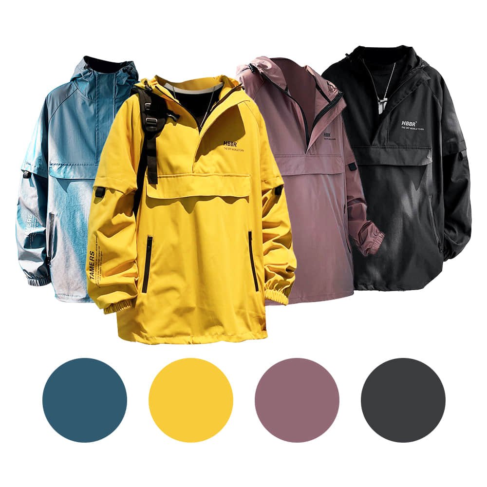 AI-MICH Men's Custom Winter Outdoor Clothing Winter Hiking Single Layer Windproof Waterproof Jackets