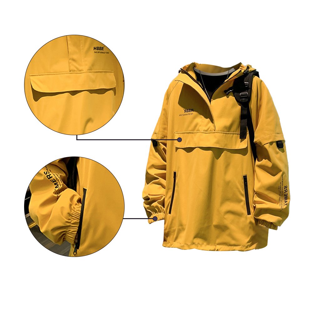 AI-MICH Men's Custom Winter Outdoor Clothing Winter Hiking Single Layer Windproof Waterproof Jackets