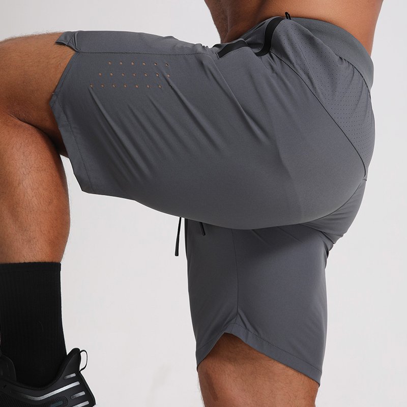 Mens Workout Athletic Shorts Quick Dry Hiking Shorts Men Nylon Sports Gym Shorts Running