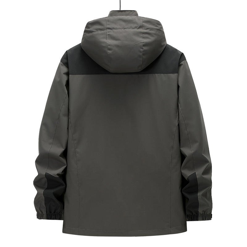 Outdoor Hiking Snow Ski Clothing Men Polar Fleece Waterproof Windproof Detachable 3 In 1 Winter Zip Up