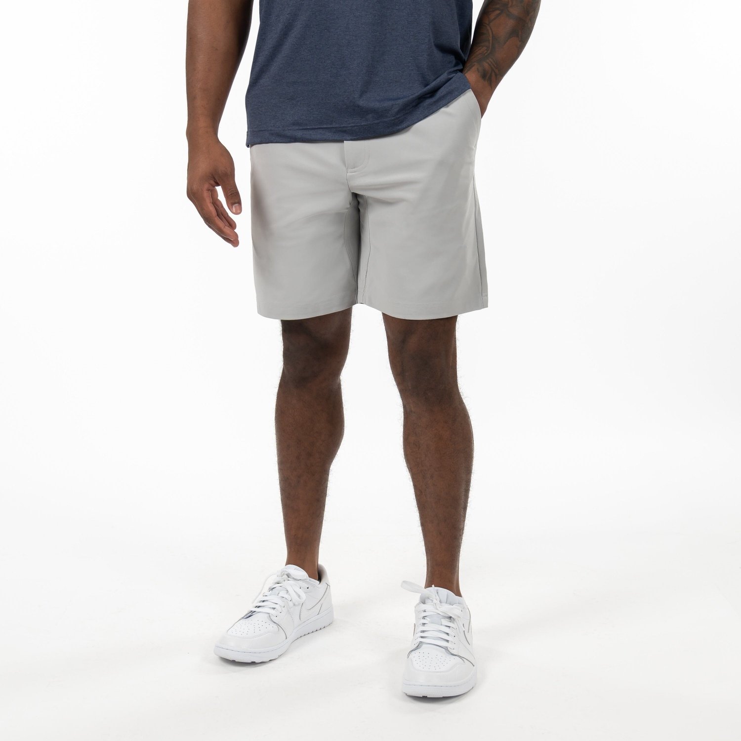 Wholesale Lightweight Athletic Sports Elastic Slim-Fit Shorts Jogger Shorts Hiking Mens Golf Shorts