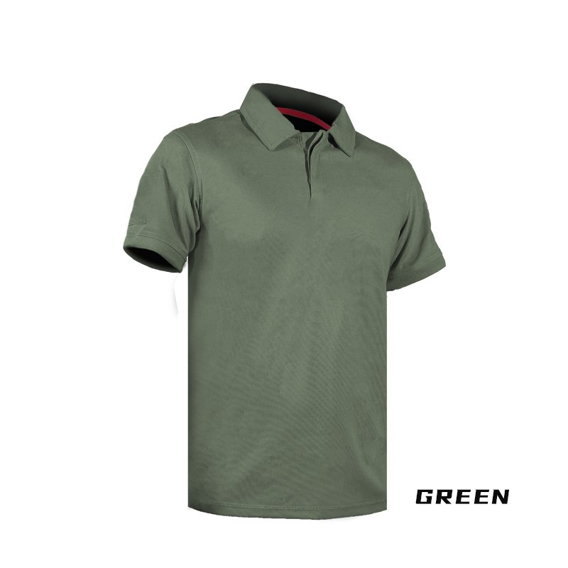 2024 Customized Design high quality Men's Quick Dry T-Shirt Hiking Hunting Training tactical short Sleeve Polo T-Shirt