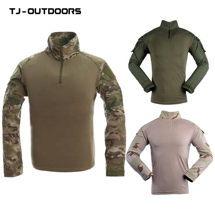 TJ-OUTDOORS factory camouflage clothing wholesale spring and autumn warm frog clothing