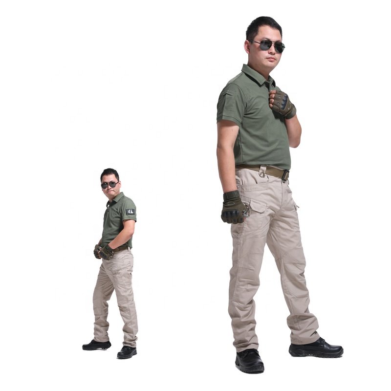 Men's Wear-resistant outdoor pants multi-pocket tactical pants for hiking