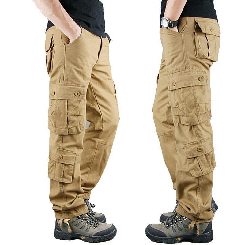 Mens Cargo Work Pants, Outdoor Jogging Hiking Jeans Casual Pants Trousers hiking pants men