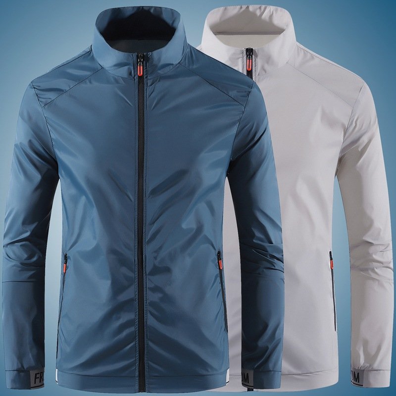Mens Sunscreen Coats Men's Breathable Sports Sun-proof Windbreaker Jacket Summer UV Protection Outdoor Fishing Top Clothing