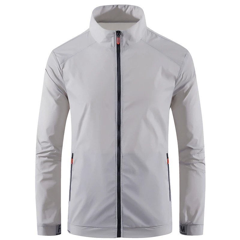 Mens Sunscreen Coats Men's Breathable Sports Sun-proof Windbreaker Jacket Summer UV Protection Outdoor Fishing Top Clothing